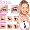Eyelash Curlers Eyebrow Brush Kit for Women w Lash Curler, Eyelash Comb Seperator, Mascara Brushes, Eyelash Extension Tweezers, Angled Eyebrow Brush and Comb, 10 Silicone Refills Pads for Lash & Brow - Image 2
